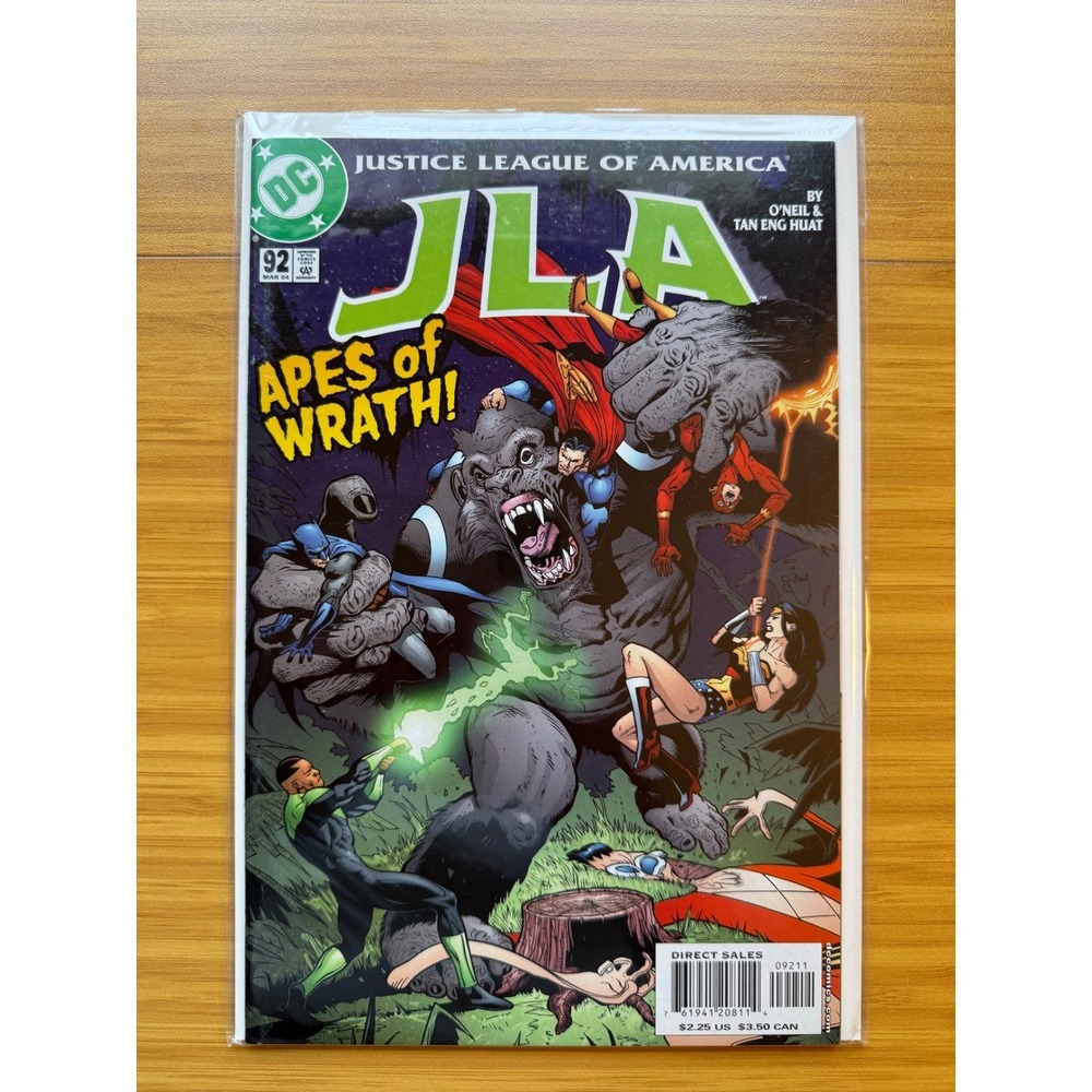 JLA Justice League‎ of America 92 Apes of Wrath Comic Book DC Comics 2004